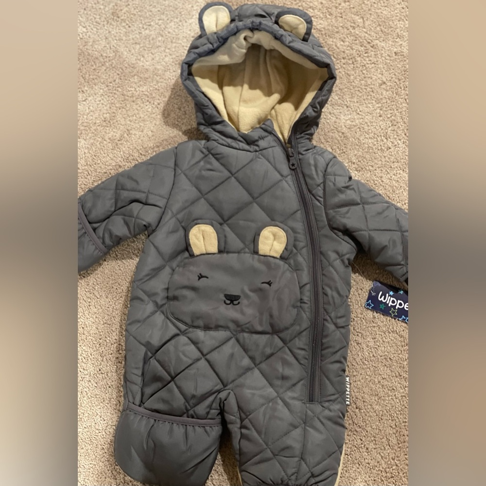 Newborn 0-3 month Snowsuit Pram Bunting